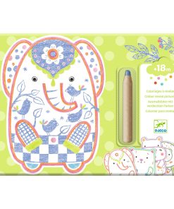 Wild Animals to Discover Coloring made with FSC® Certified Paper