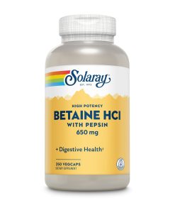 Betaine HCI HP with Pepsin. 650 mg