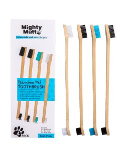Bamboo Double-Sided Toothbrush for Pets