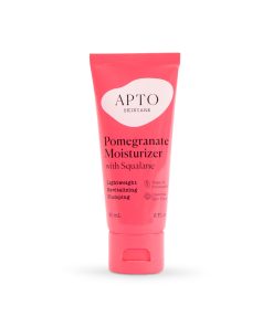 Pomegranate Moisturizer with Squalane. Lightweight Antioxidant Lotion