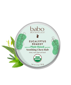 Eucalyptus Remedy Organic Soothing Chest Rub