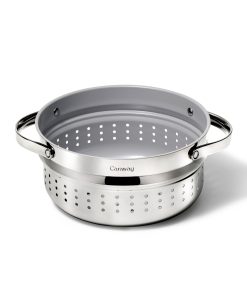 Stainless Steel Dutch Oven Steamer. 6.5 qt