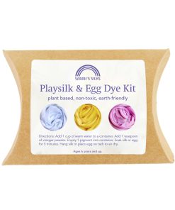 Natural. Non-Toxic Easter Egg + Playsilk Dye Kit