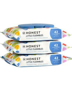 Toddler Flushable Wipes Designed for Potty Training