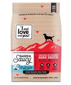 Baked & Saucy Dog Food - Beef Recipe