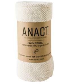 Hemp and Organic Cotton Bath Towel. 28 x 55