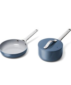 Ceramic Mini Fry Pan & Mini Sauce Pan Duo