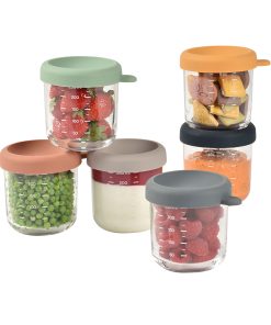 Glass Baby Food Jars