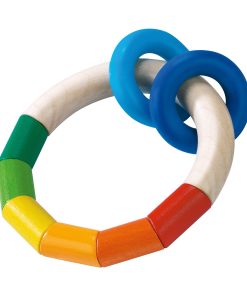 Kringelring Wooden Baby Rattle