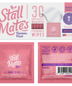Feminine Hygiene Flushable Wipes - Individually Wrapped