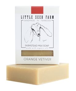 Orange Vetiver Facial & Body Cleansing Bar
