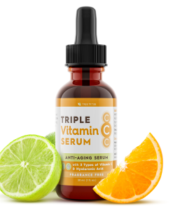 Skin Brightening Triple Action Vitamin C Serum for Face