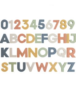 Foam Letters & Numbers Bath Play Set – Educational. Water-Safe