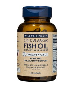 Wild Alaskan Fish Oil - Omega-3 + K2 & D3