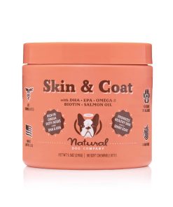 Skin & Coat Supplement for Dogs. Soft Chews