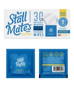 Flushable Wipes - Individually Wrapped