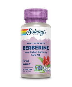 Vital Extracts Berberine from Indian Barberry. 500 mg