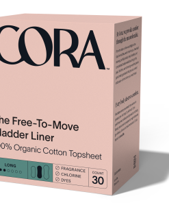Free-To-Move Bladder Control Liners – Ultra Thin Organic Cotton