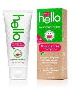 Kids Fluoride Free Toothpaste. Natural Watermelon