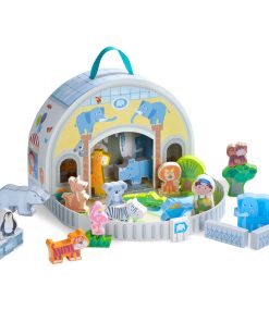 Play World at the Zoo - Sustainably Sourced Wood. 18+ Months
