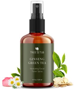 Witch Hazel Toner for Sensitive Skin with Green Tea & Ginseng