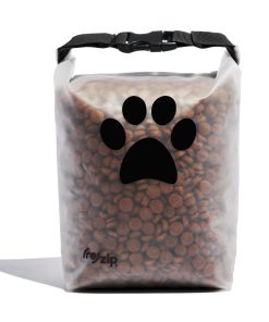 Reusable Pet Food Storage Bag - Medium. 14 Cup