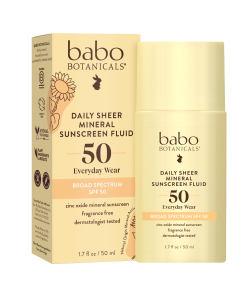 Daily Sheer Fluid Mineral Sunscreen - SPF 50