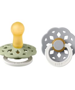 Natural Latex Rubber Glow in the Dark Pacifier. Size 2 (6-18 Months)