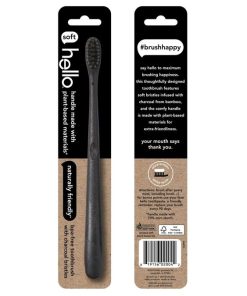 Charcoal Bristle BPA-Free Toothbrush