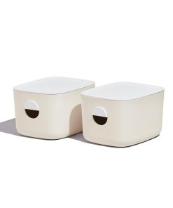 Medium Storage Bins - Plastic Lids