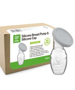 Generation 1 Silicone Breast Pump with Lid