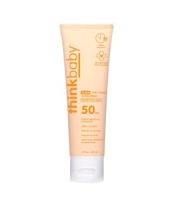 thinkbaby SPF 50 Clear Zinc Sunscreen Sensitive Skin - Ages 6 months+