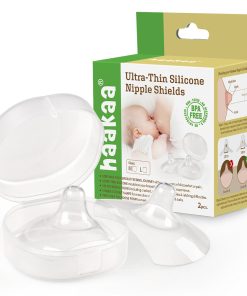 Ultra-Thin Silicone Nipple Shields-Size M (18mm)
