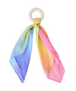 Silk and FSC-Certified Wood Baby Teether