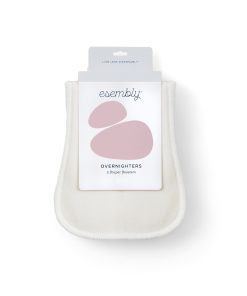 Overnighter Cloth Diaper Boosters made of certified unbleached Organic Cotton