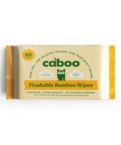 Flushable Bamboo Wipes