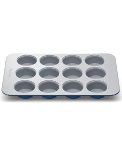 12-Cup Muffin Pan - 15.5x10 Non-Stick Ceramic