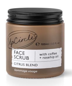 Face Scrub with Coffee + Rosehip Oil - Citrus Blend